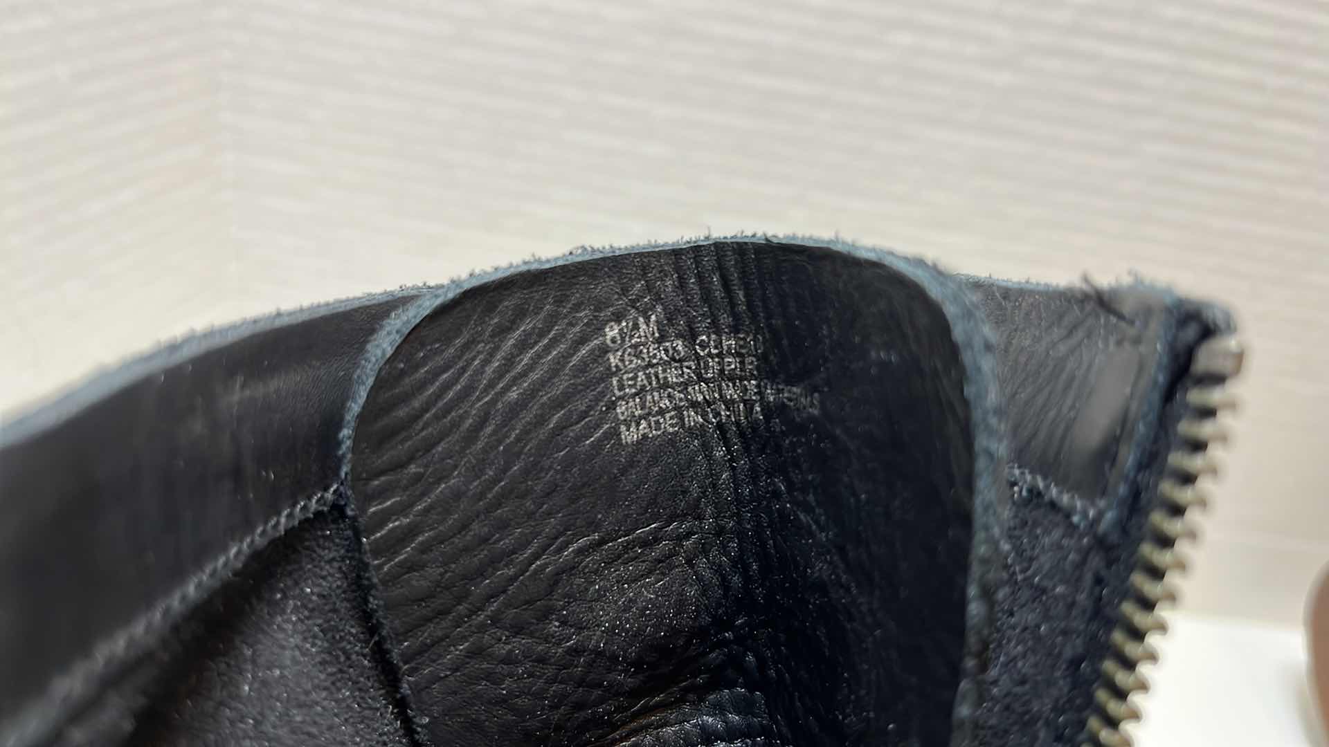 Photo 1 of KORK-EASE SUEDE LACE UP ANKLE HEELED COMBAT BOOTIES, BLACK (WOMENS SIZE 8.5)