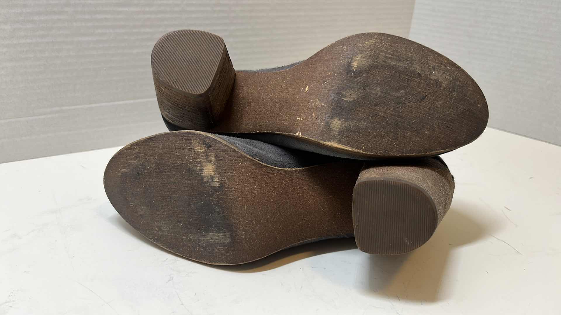 Photo 7 of BP NORDSTROM STUDDED TRISH ANKLE BOOTIES, GRAY (WOMENS SIZE 9)