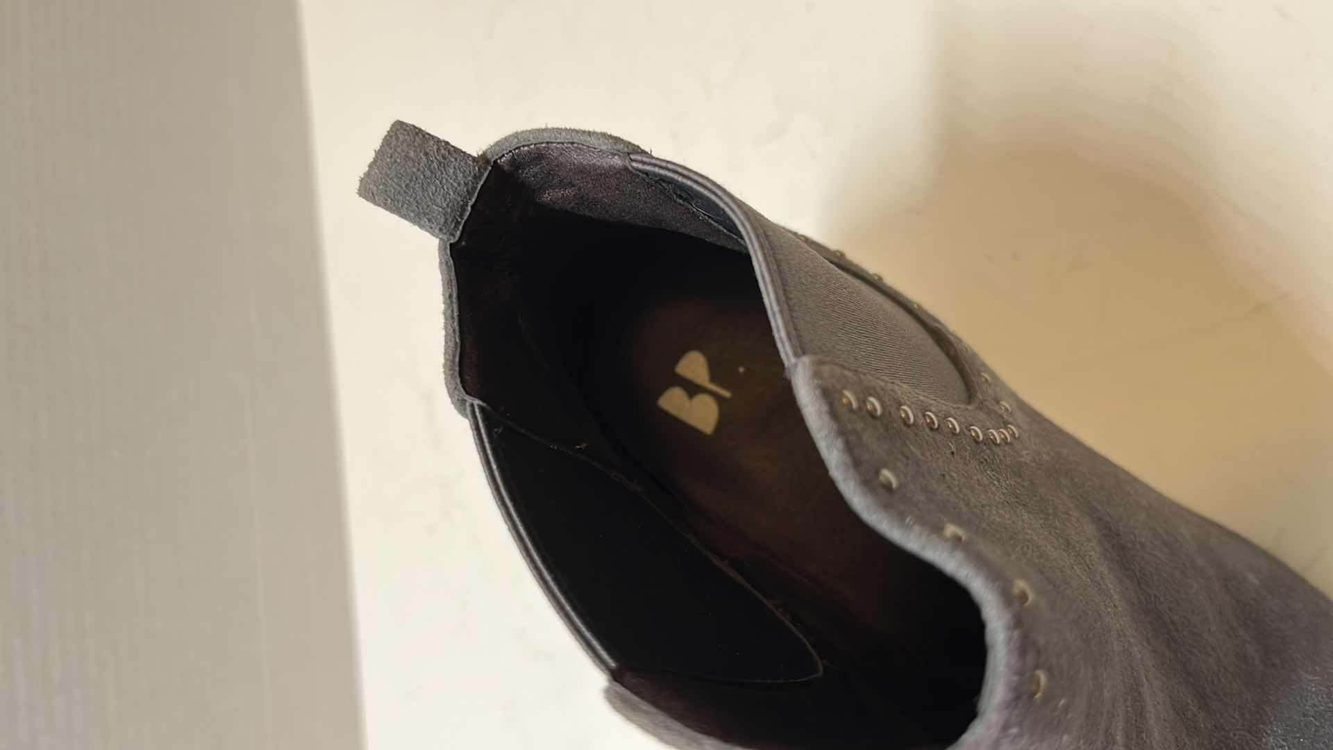 Photo 8 of BP NORDSTROM STUDDED TRISH ANKLE BOOTIES, GRAY (WOMENS SIZE 9)