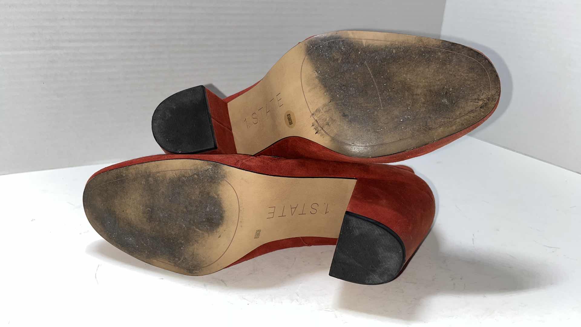 Photo 1 of 1. STATE WOMENS PREETE BOOTIE, ROOSTER RED (WOMENS SIZE 8.5)