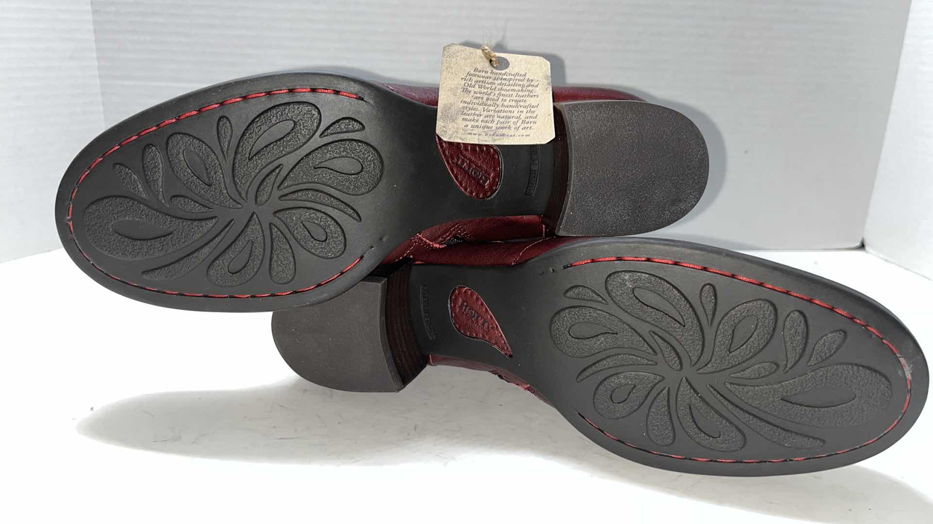 Photo 1 of NEW BORN PAYTON LEATHER WRAPAROUND STRAP ANKLE BOOT (WOMENS SIZE 9)