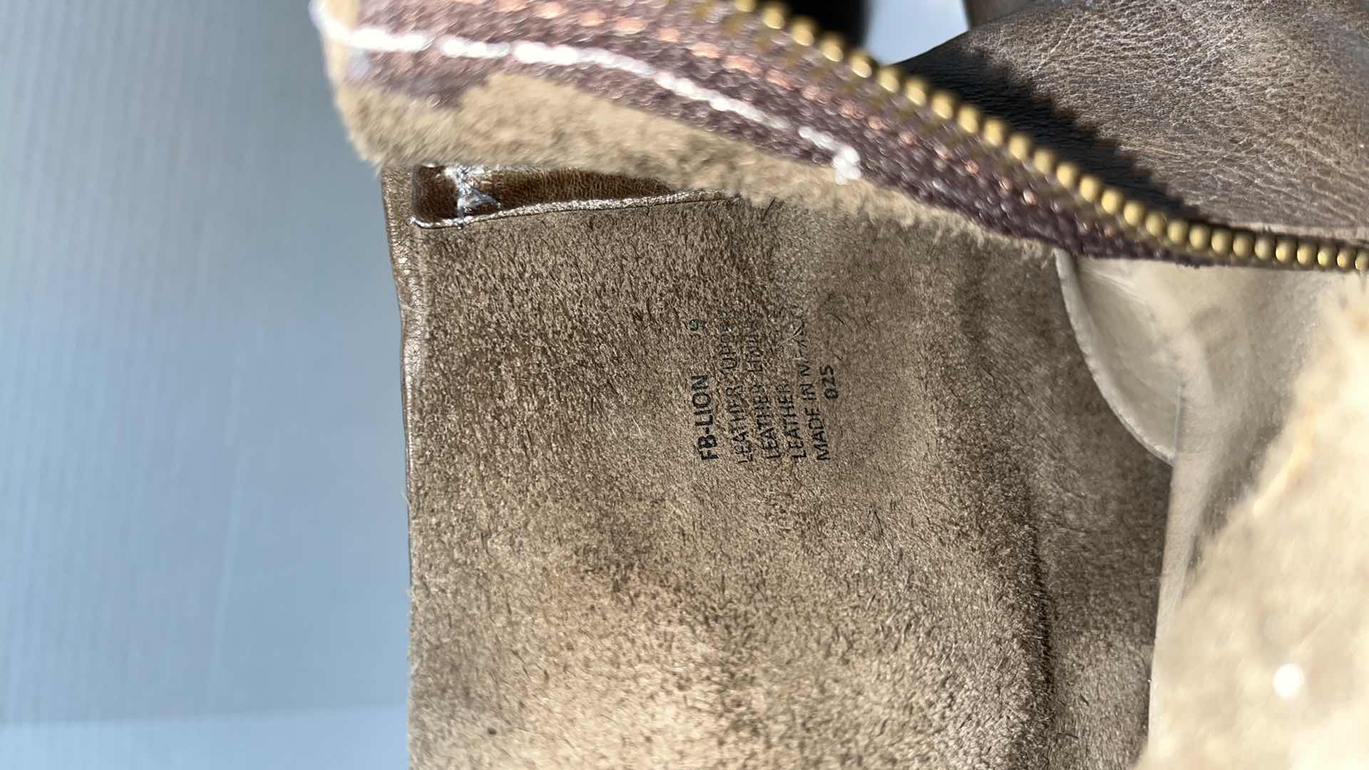 Photo 1 of FREEBIRD BY STEVEN LION LEATHER ANKLE BOOT, DISTRESSED BROWN (WOMENS SIZE 9)