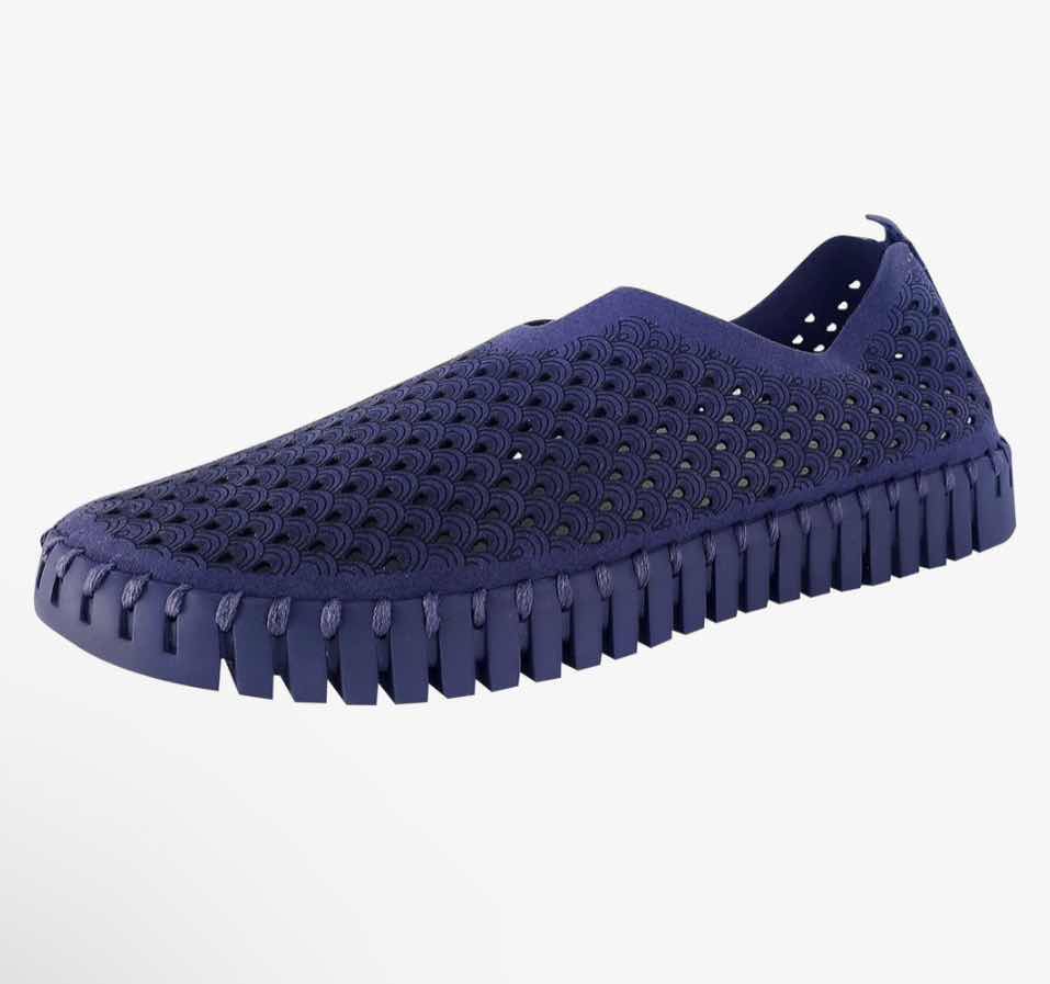 Photo 1 of ILSE JACOBSEN TULIP SLIP-ON, NAVY (WOMENS SIZE 39)