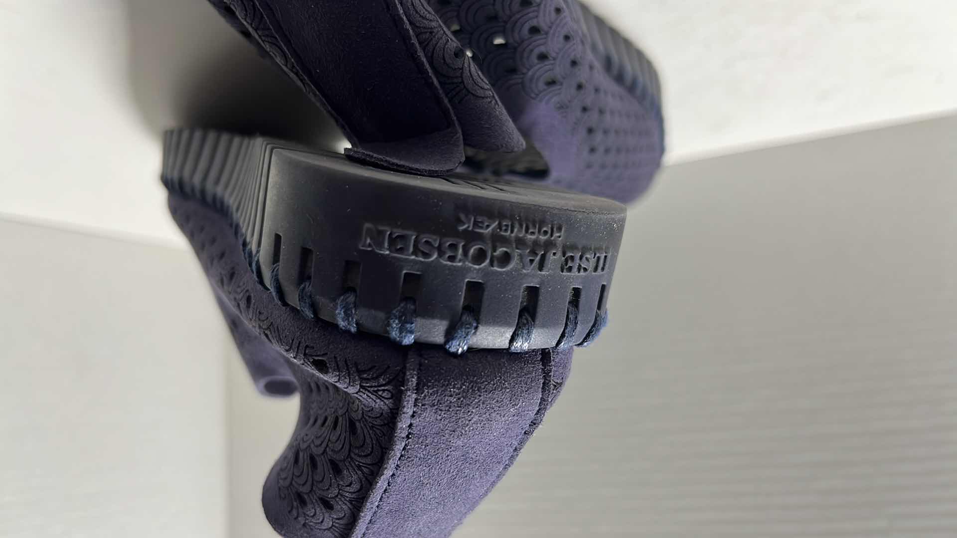 Photo 1 of ILSE JACOBSEN TULIP SLIP-ON, NAVY (WOMENS SIZE 39)