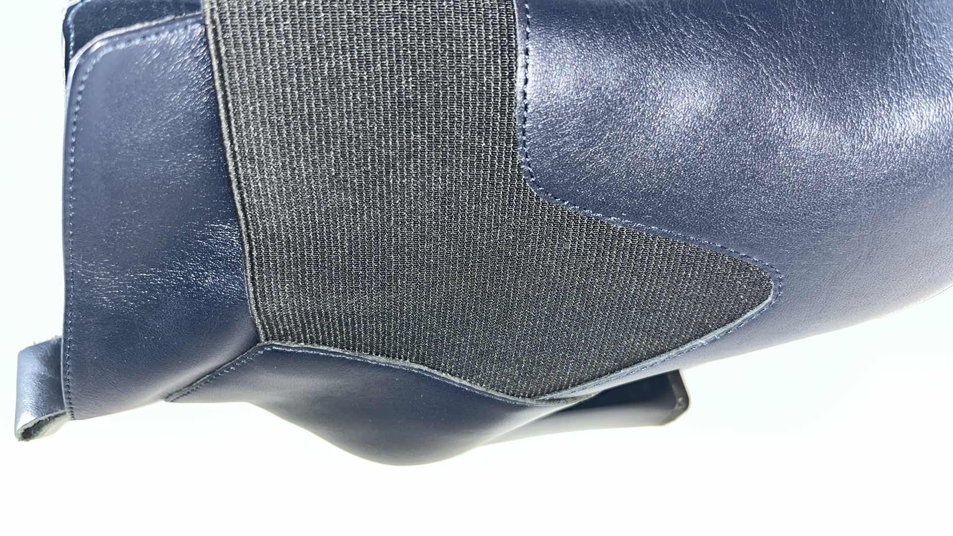 Photo 2 of ELLEN TRACY PERSUADE ANKLE BOOTIE, NAVY/BLACK (WOMENS SIZE 9)