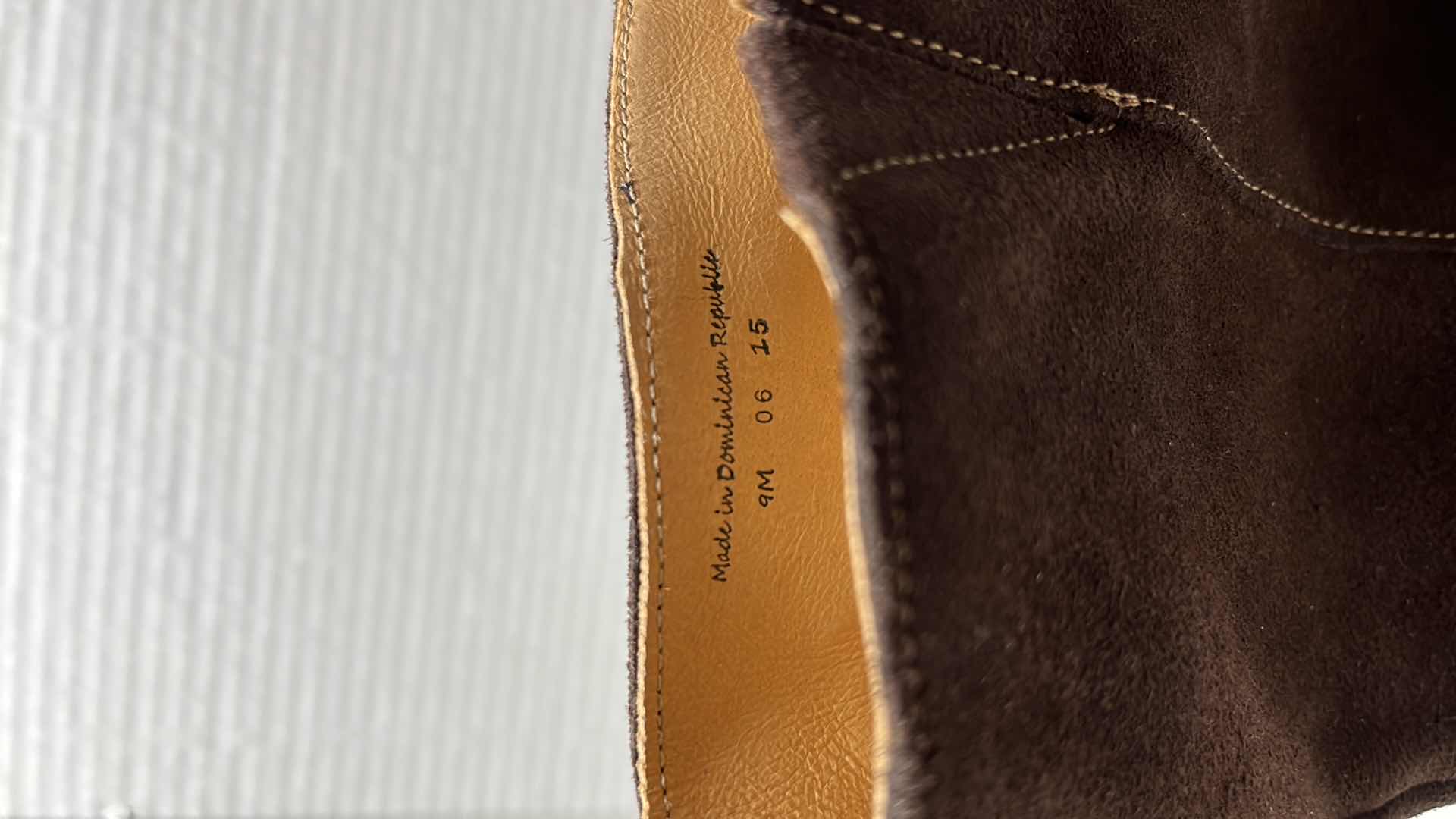 Photo 1 of JACK ROGERS KAITLIN BROWN SUEDE STITCHED BOOTS (WOMENS SIZE 9)