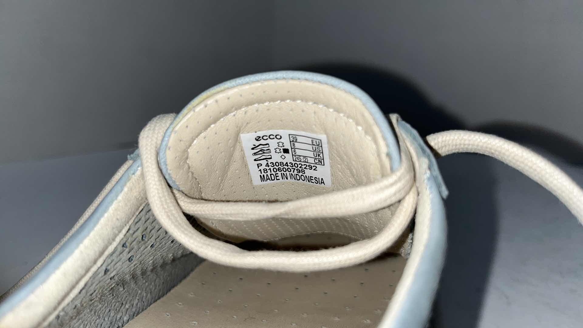 Photo 9 of ECCO SOFT 7 SNEAKERS LASER BLUE AROHA (WOMENS SIZE 8)