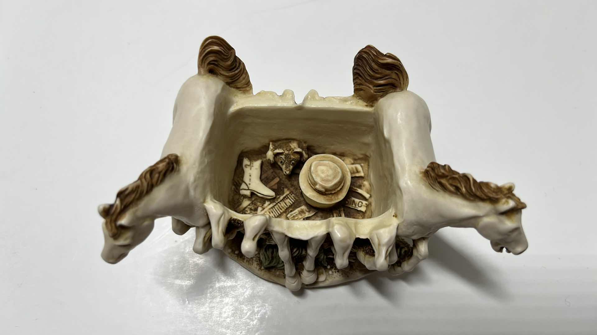 Photo 7 of HARMONY KINGDOM LARGE TREASURE JEST “TERRA INCOGNITA” BY DAVID LAWRENCE, 4.5” x 3.25” H3.50”