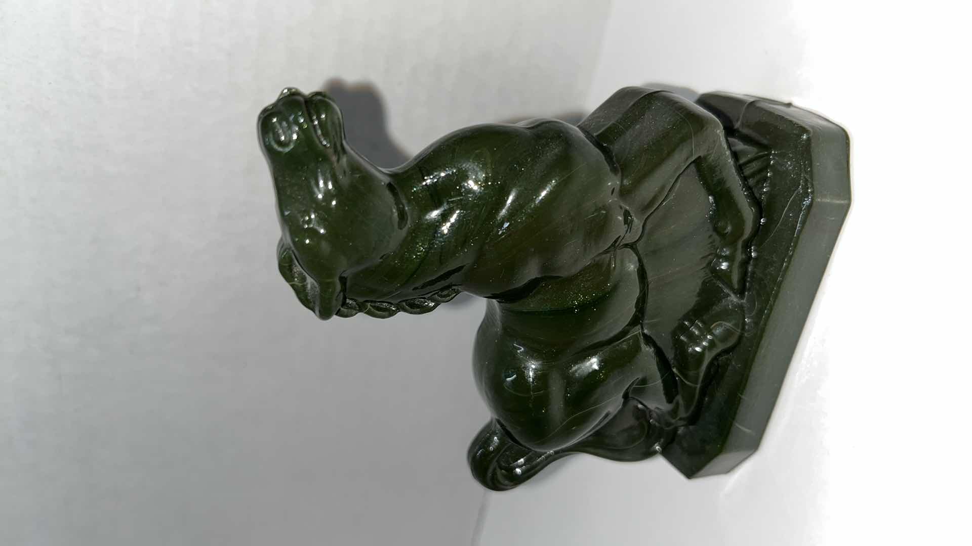 Photo 1 of HAND CARVED STONE & ONYX QUARTZ HORSE/ GOAT FIGURINES (5)