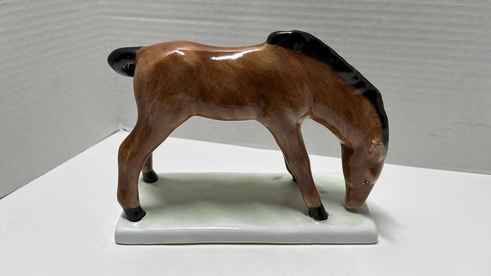 Photo 8 of CERAMIC HORSE FIGURINES (8)