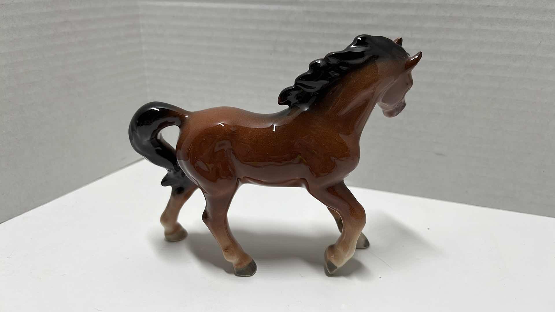 Photo 7 of CERAMIC HORSE FIGURINES (8)