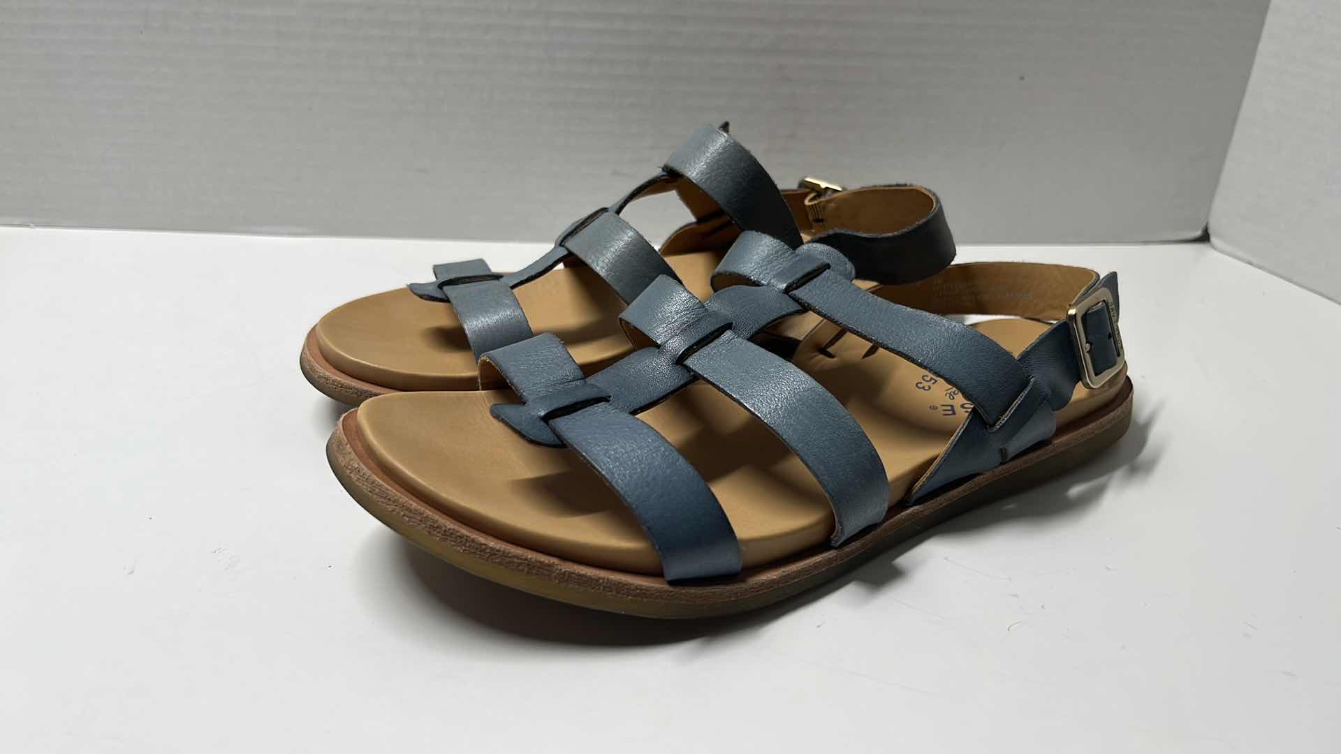 Photo 1 of KORK-EASE YOGA SANDAL, MOLO BLUE (WOMENS SIZE 8)