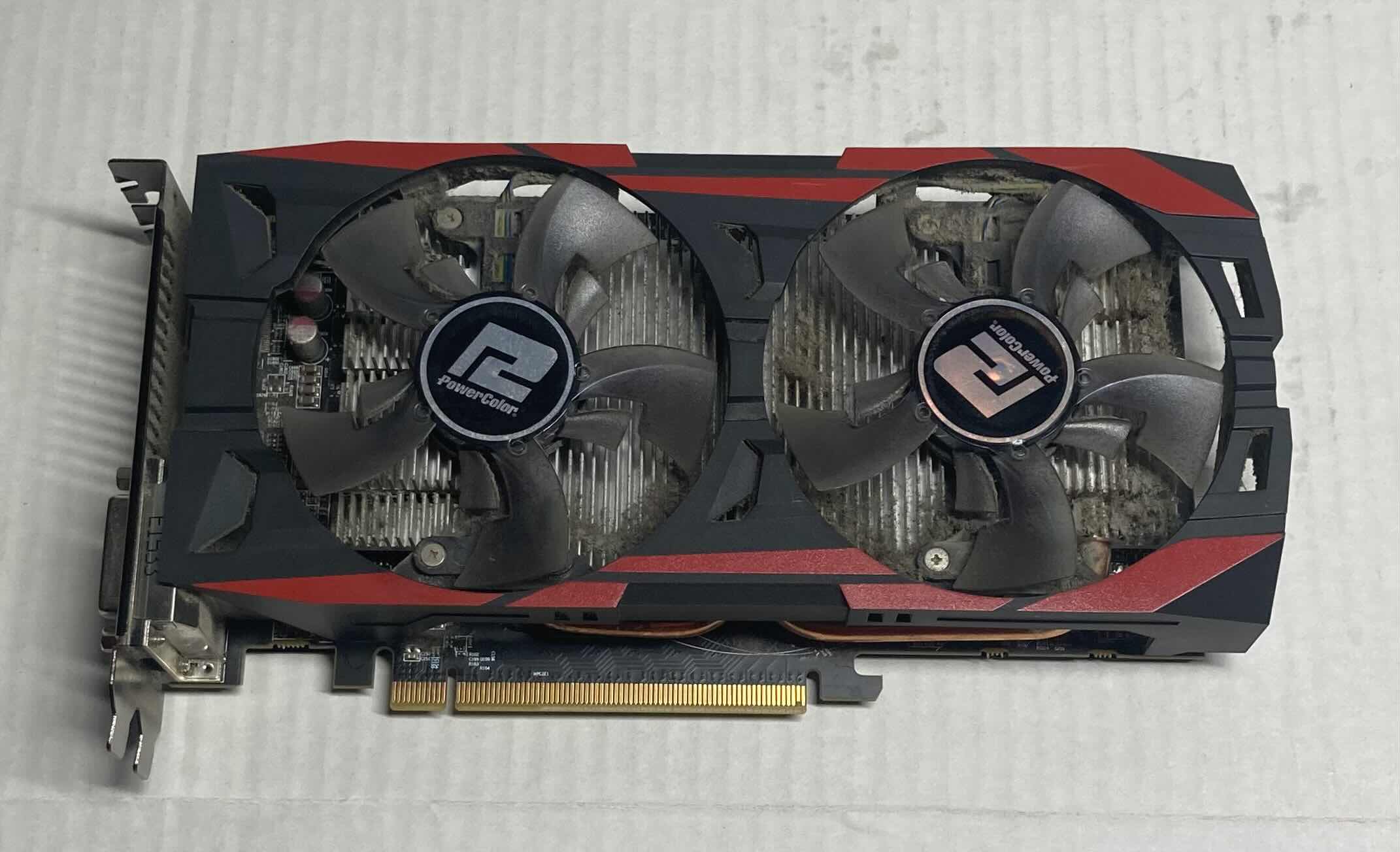 Photo 4 of EVGA GRAPHICS CARDS MODEL 06G-P4-4995-KR  & MODEL 04G-P4-3685-KR W POWER COLOR GRAPHICS CARD MODEL AXR7 370 2GBD5-PPDHE