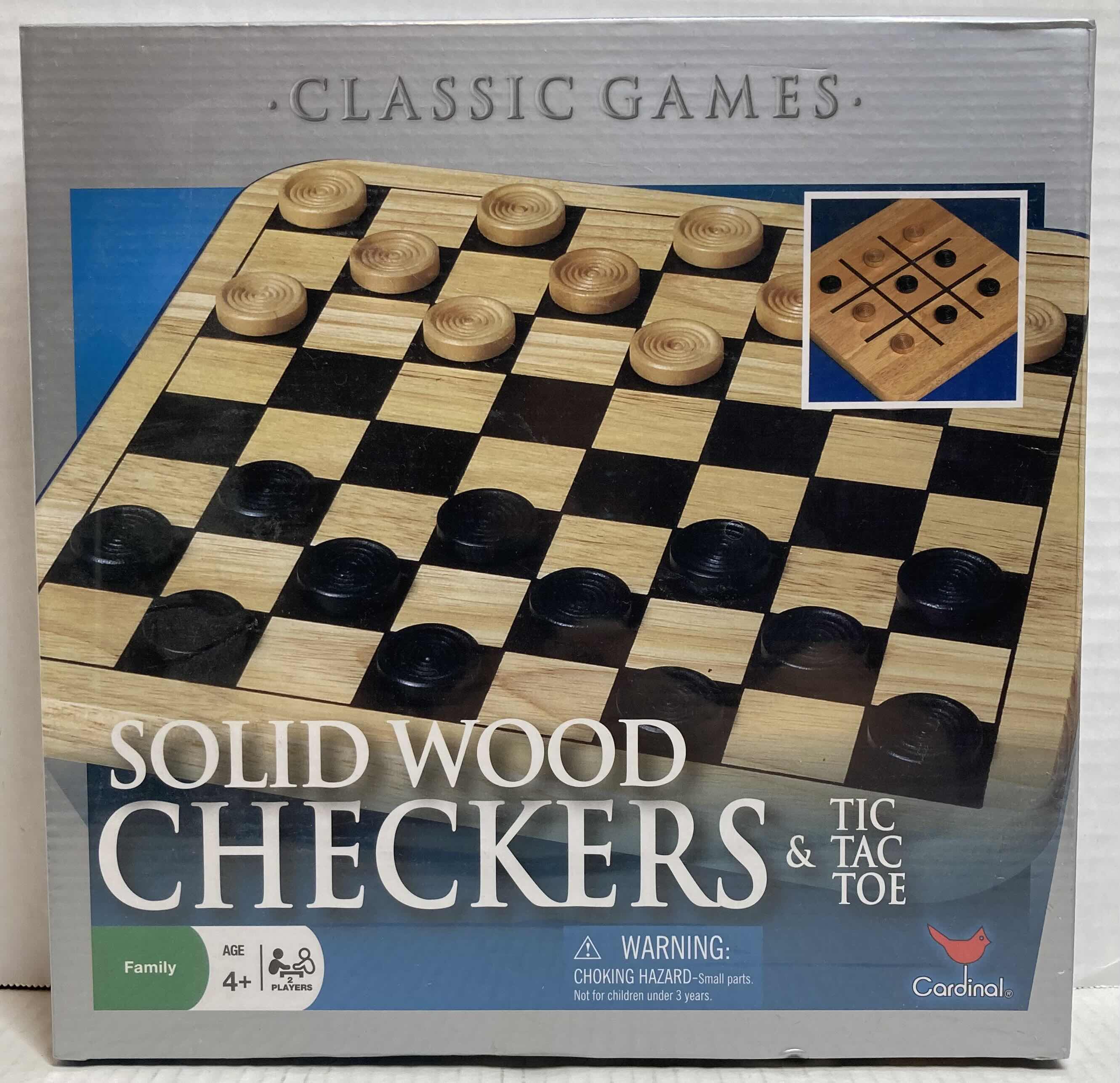 Photo 1 of NEW JUMBLING TOWER & WOOD CHECKERS / TIC TAC TOE BOARD (2)