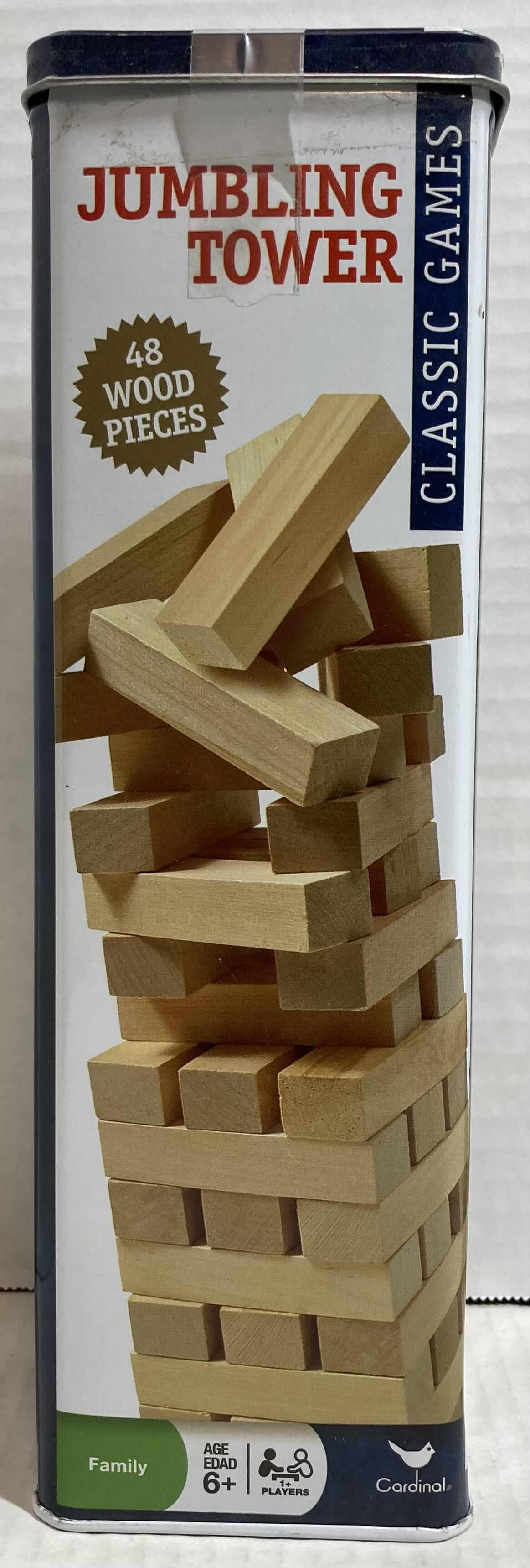 Photo 1 of NEW JUMBLING TOWER & WOOD CHECKERS / TIC TAC TOE BOARD (2)