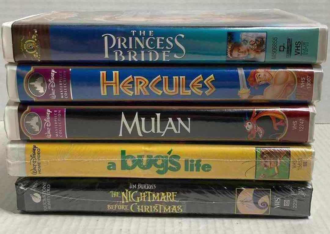 Photo 1 of DISNEY VHS MOVIES (5)