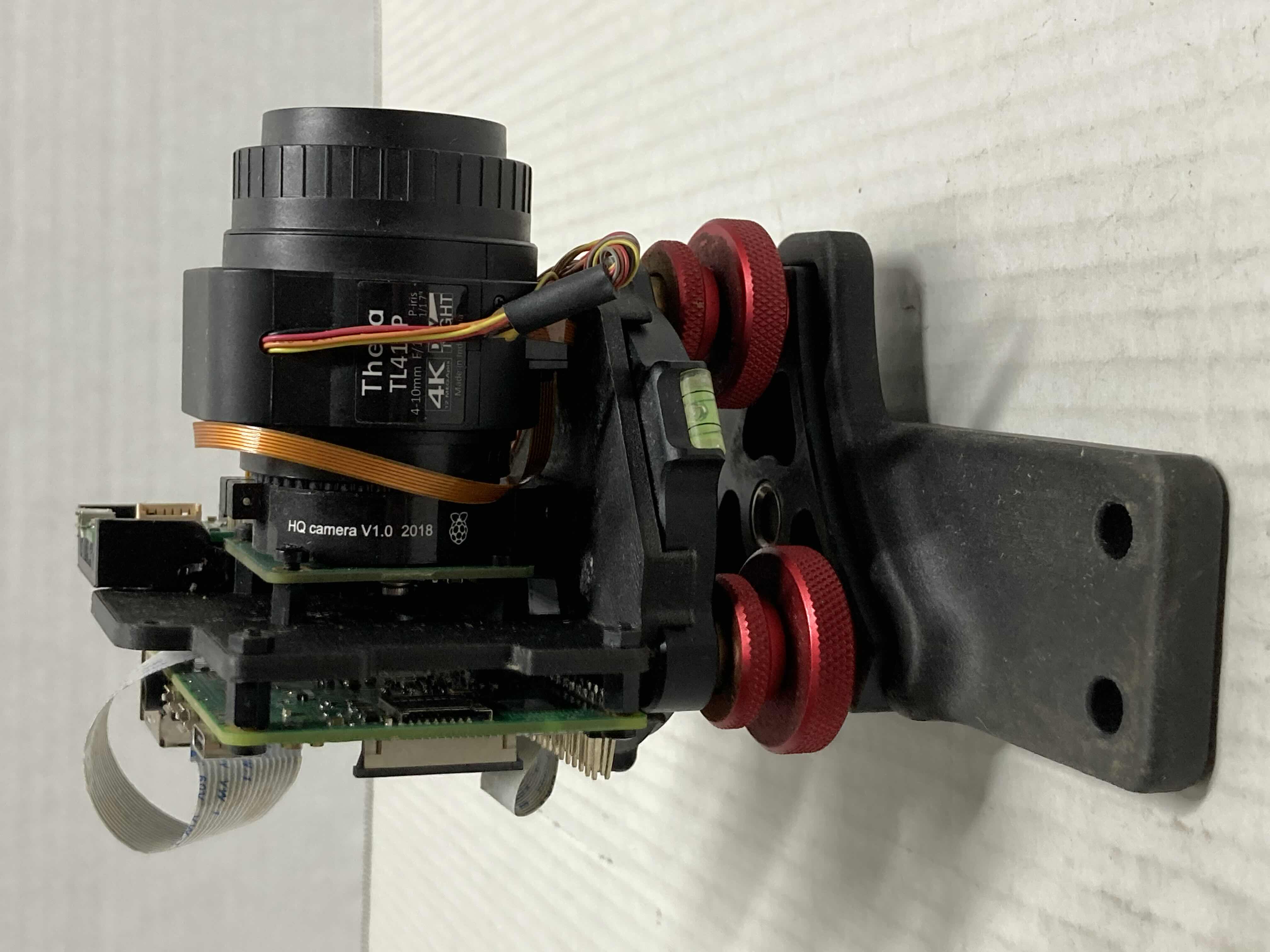Photo 1 of RASPBERRY PI HQ CAMERA THEIA 4K DAY/NIGHT LENS TL410P W CAVIX CAMERA MOUNT