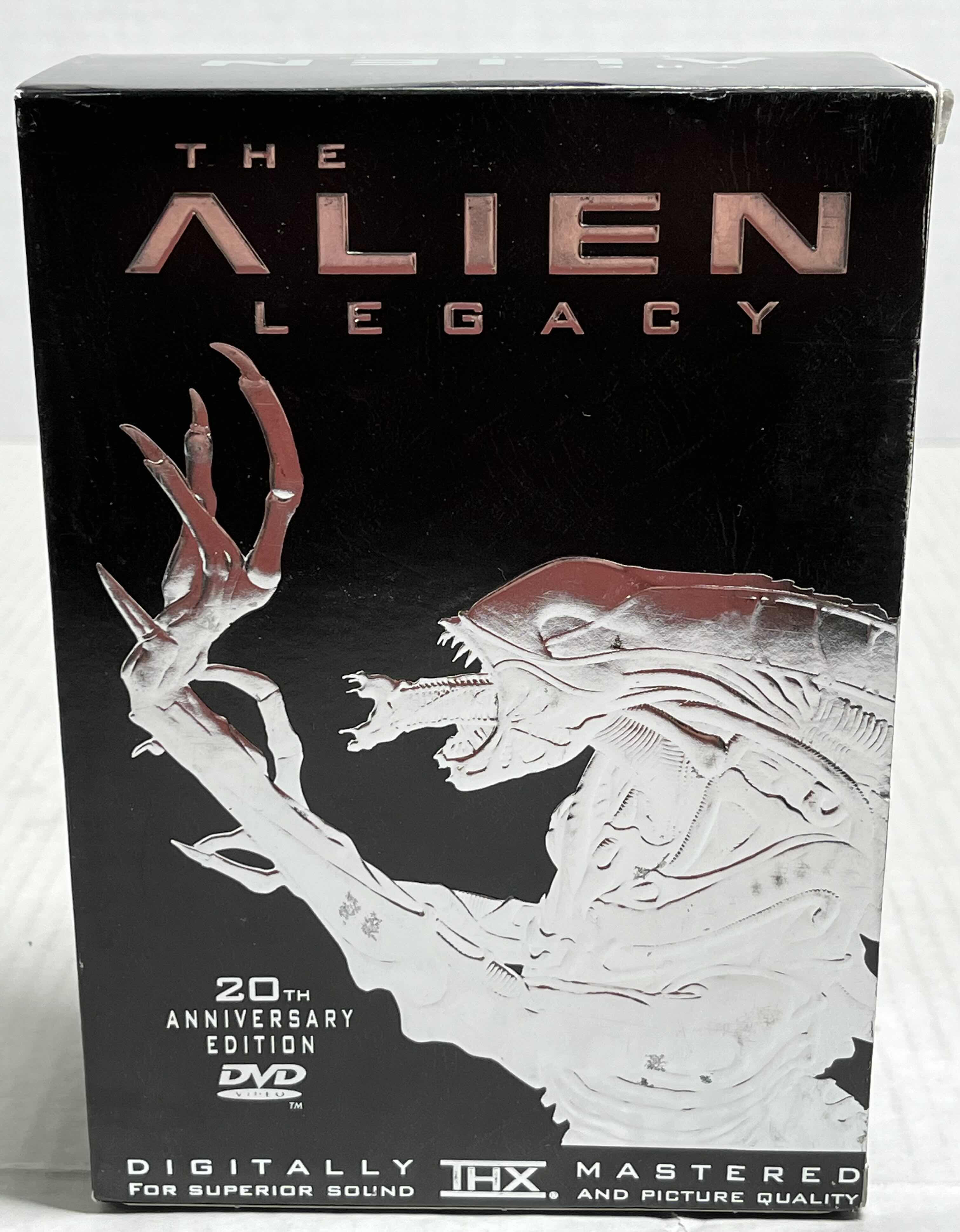 Photo 1 of THE ALIEN LEGACY 20TH ANNIVERSARY DIGITALLY REMASTERED THX 4 DVD MOVIES SET