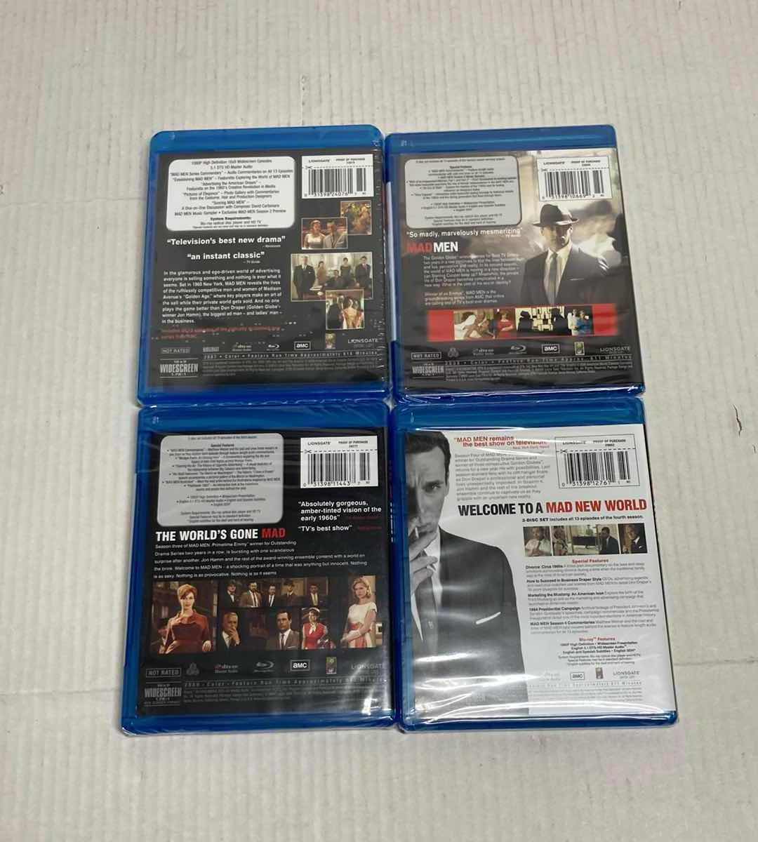 Photo 1 of MADMEN DVD SET SEASON 1-4