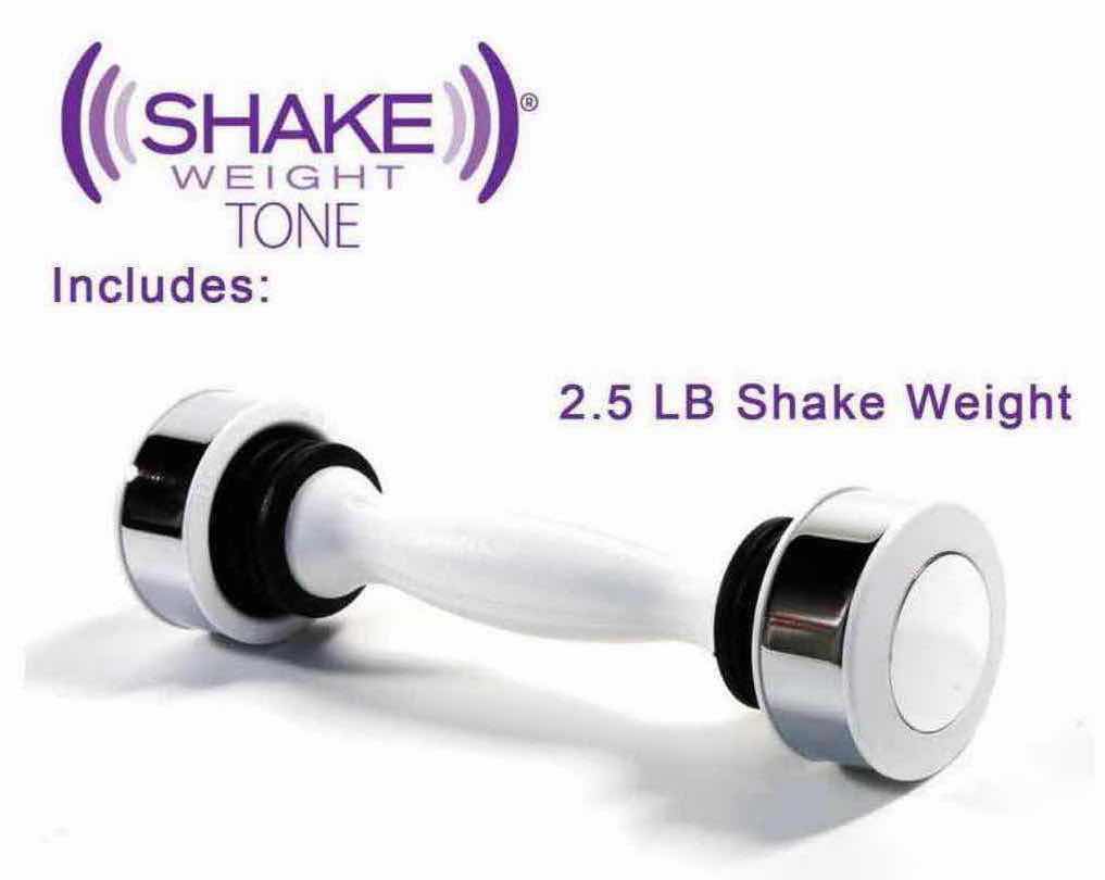 Photo 1 of WEIGHT TONE  2.5LB MUSCLE TONING DUMBBELL SHAKE WEIGHT 