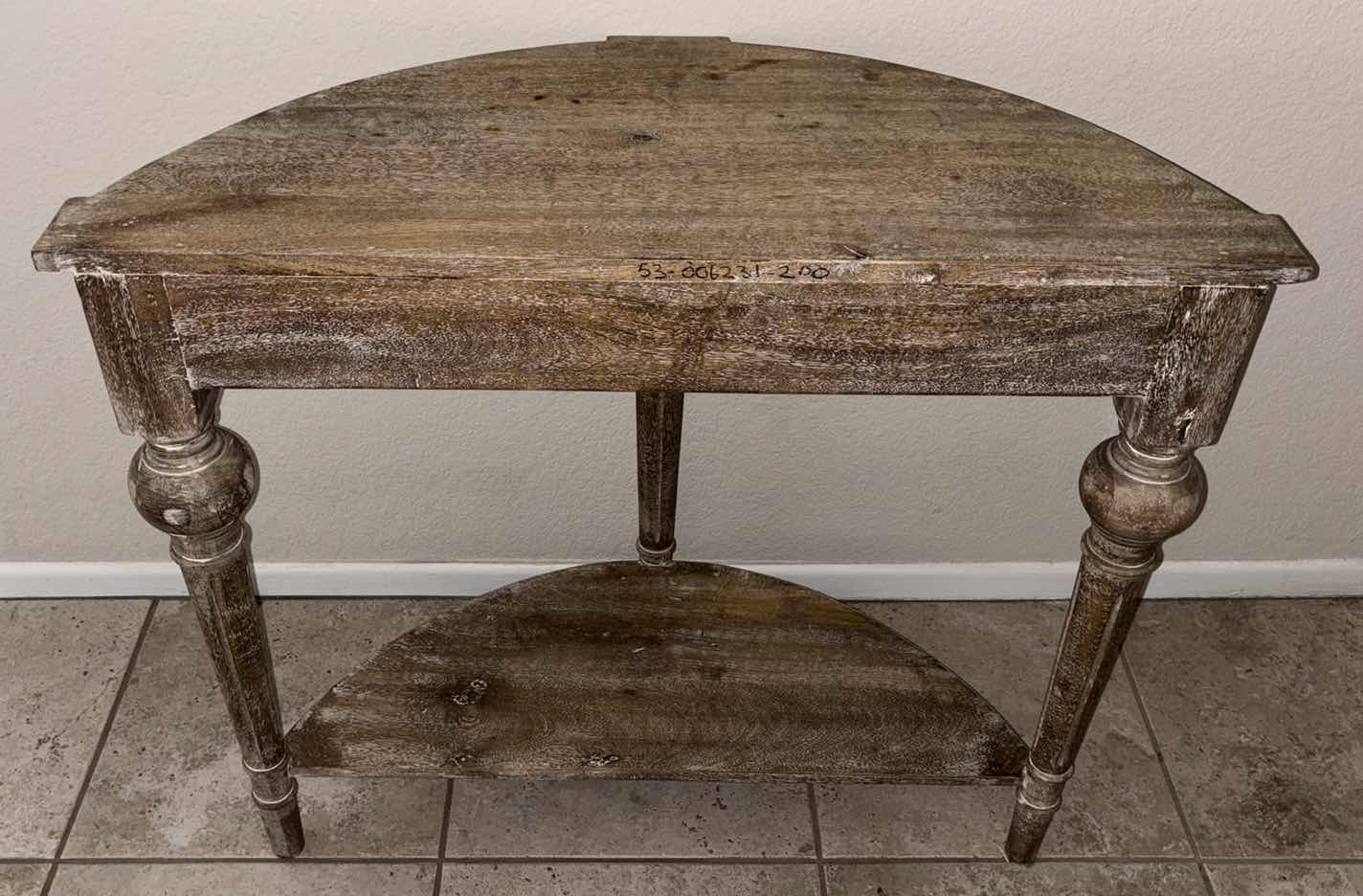 Photo 1 of BODNAR CONSOLE TABLE BY OLPHELIA & CO, 15.5” X 35.5” H29.5”