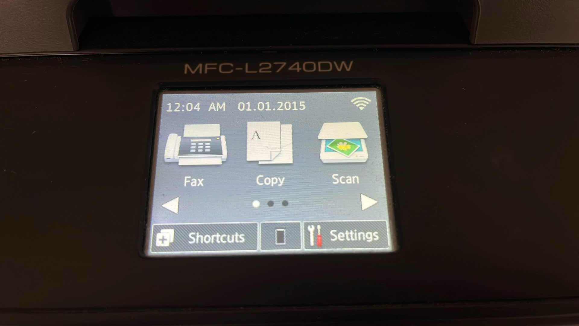 Photo 1 of BROTHER MULTI FUNCTION CENTER PRINTER MODEL MFC-L2740DW