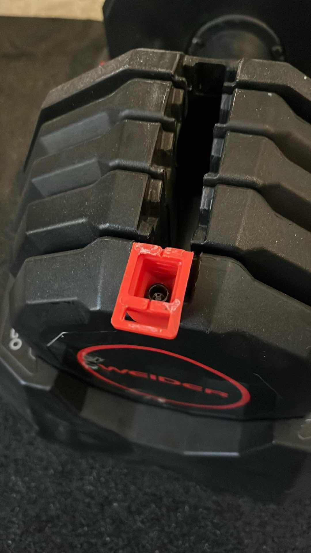 Photo 1 of WEIDER SELECT A WEIGHT ADJUSTABLE DUMBBELL 10LB-50LB