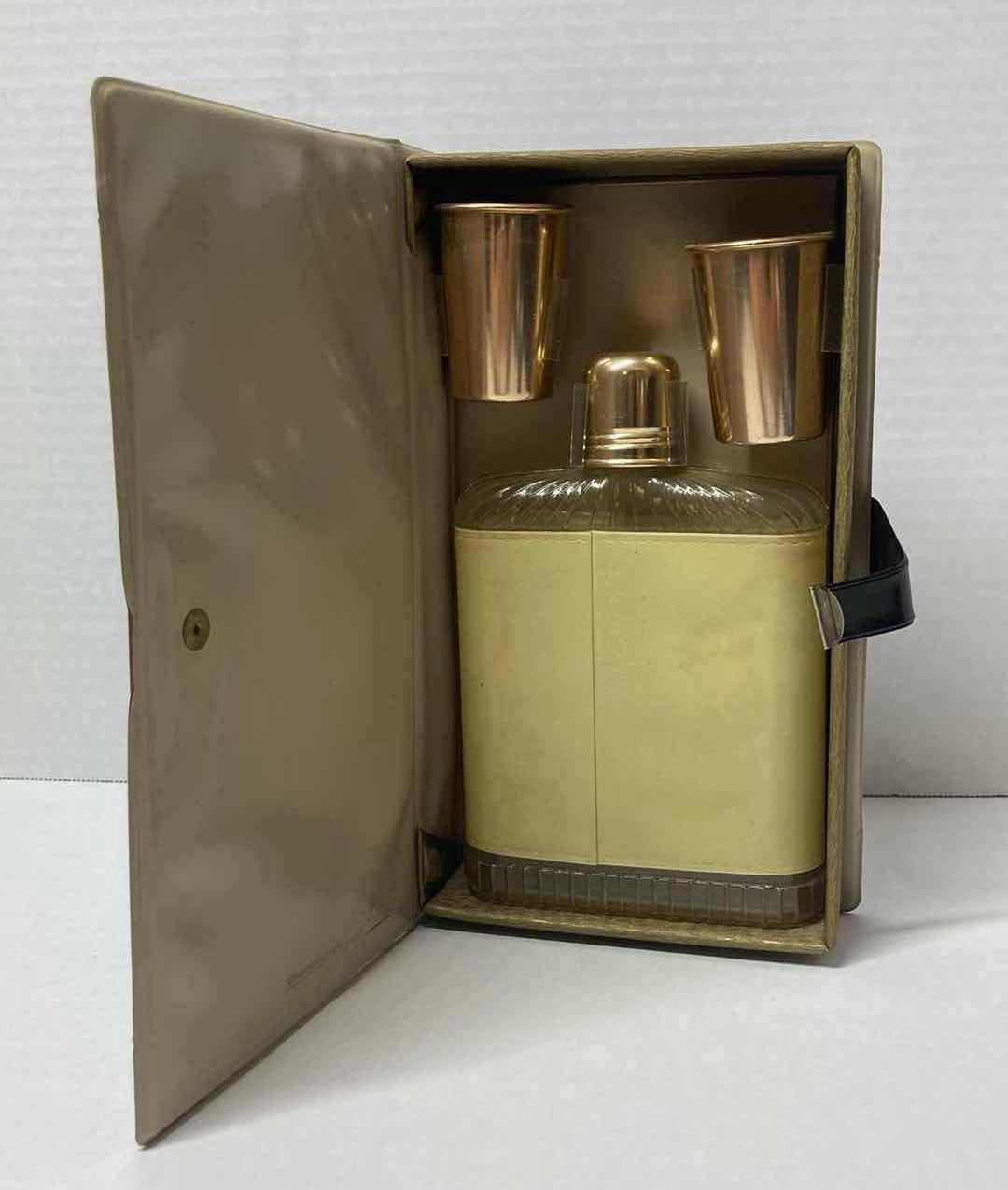 Photo 1 of U.R.A. BOOZER M.D. NOVELTY BOOK BAR FLASK “ A SURE CURE FOR MOST COMMON AILMENTS”