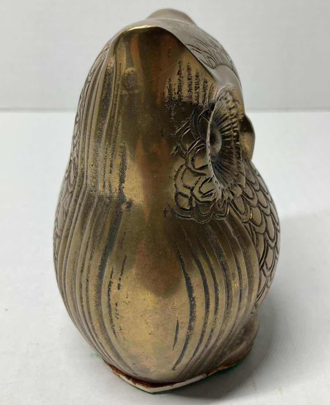 Photo 1 of BRASS OWL DECORATION H4.75”