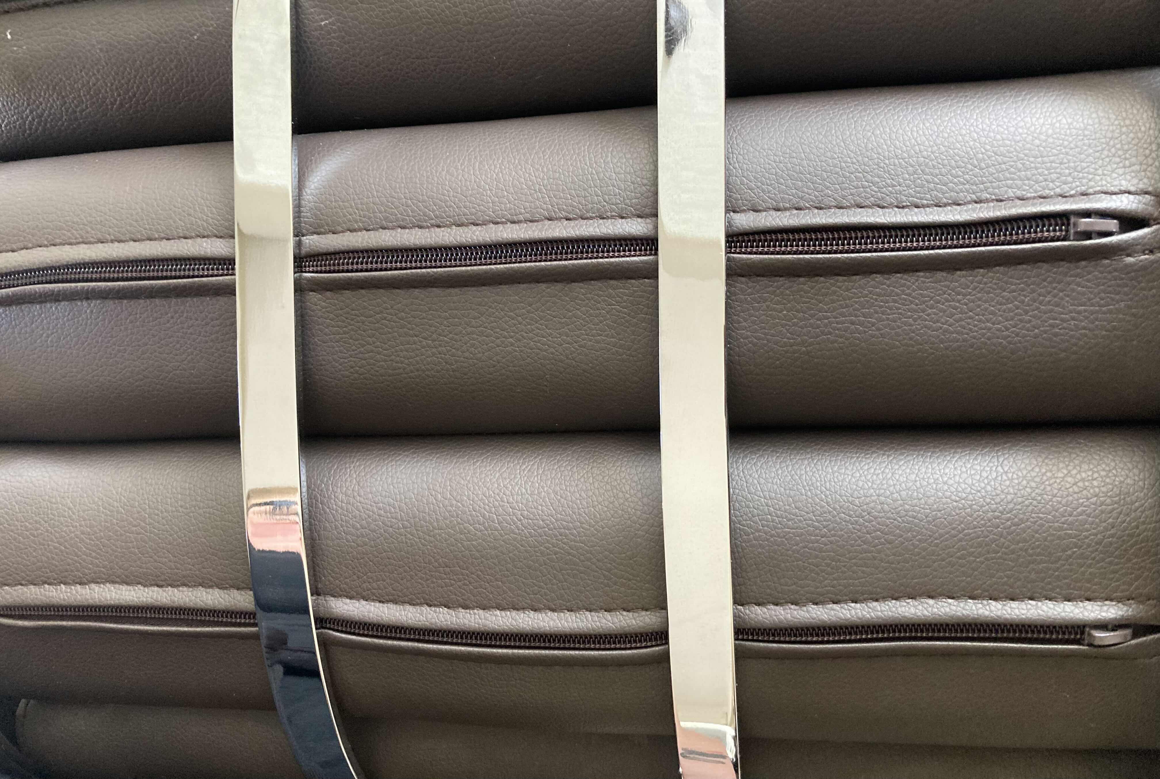 Photo 1 of ZURI EGO BROWN BAR STOOL 19.75” X 21” H34-43”