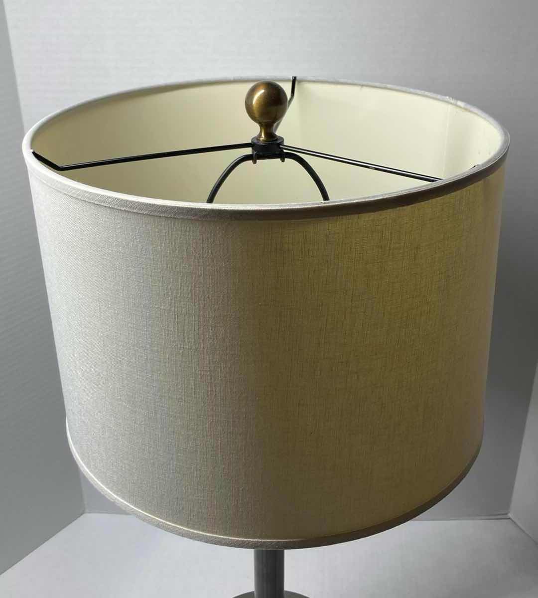 Photo 1 of POTTERY BARN SUTTER ADJUSTABLE TABLE LAMP 15” X 15” H27”