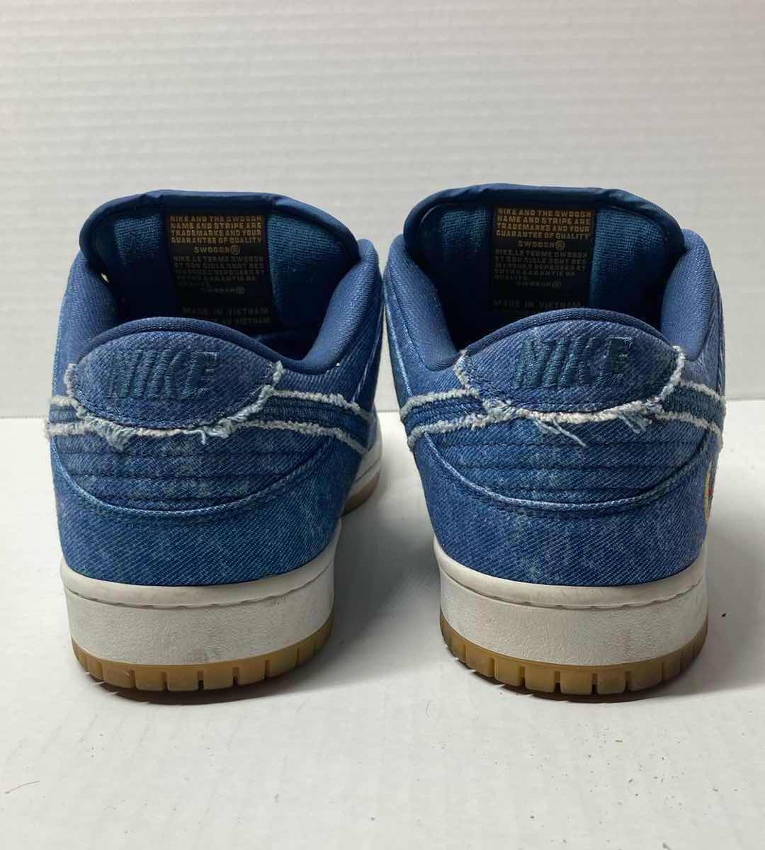Photo 1 of NIKE SB DUNK LOW PRO DENIM SHOES MEN’S SIZE 12