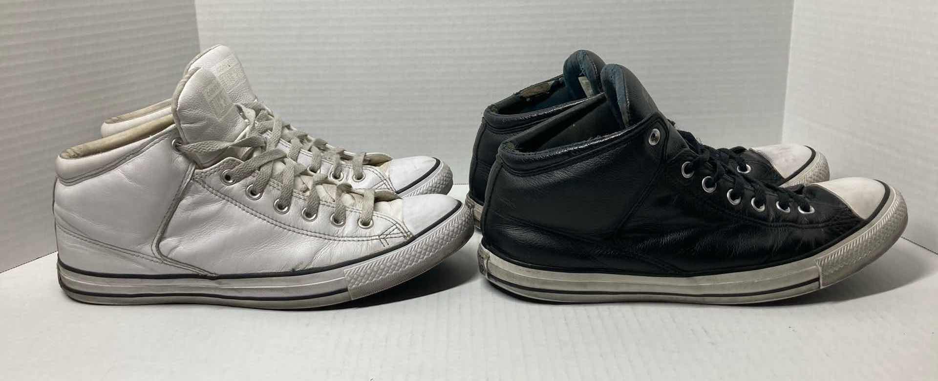 Photo 1 of CONVERSE HIGH TOP SNEAKERS MEN’S SIZE 12 (4)