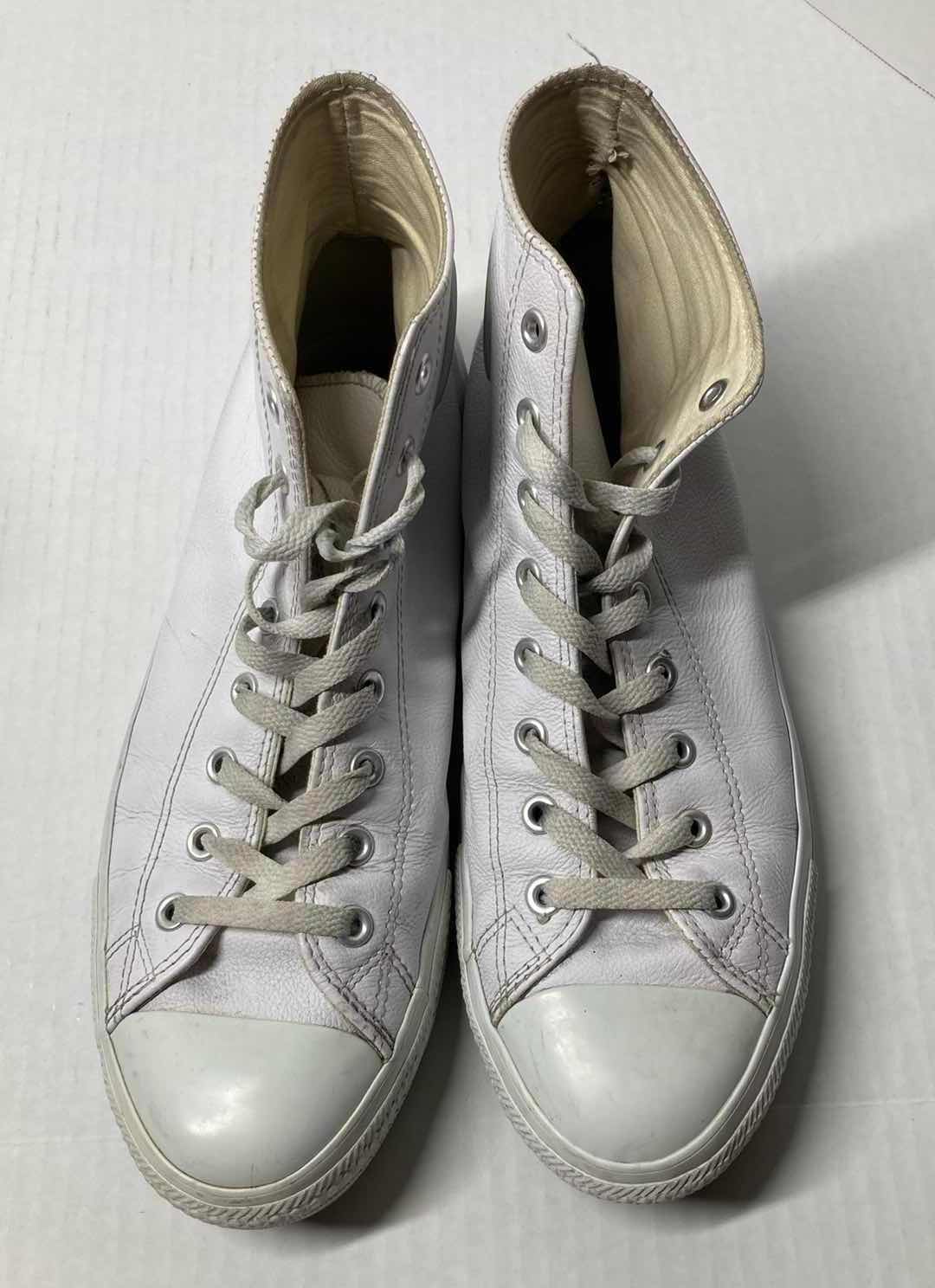Photo 1 of CONVERSE HIGH TOP SNEAKERS MEN’S SIZE 12 (4)