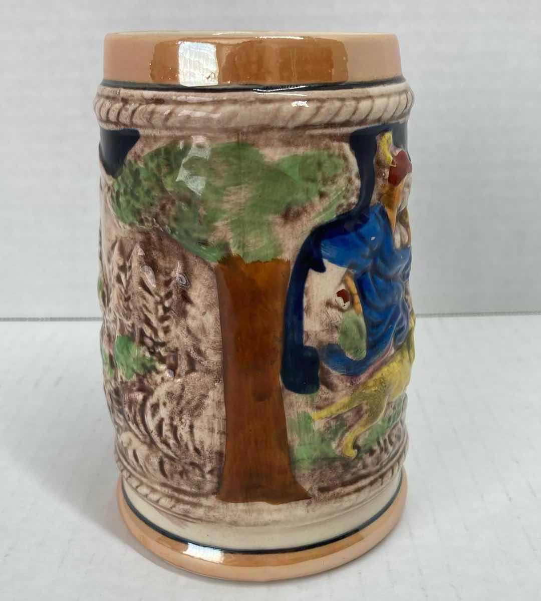 Photo 1 of VINTAGE CERAMIC BEER STEIN H5.5”