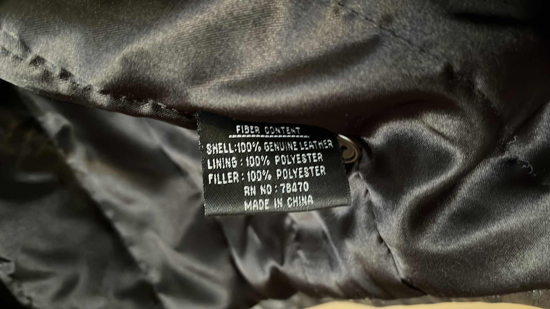 Photo 1 of BARNEYS NEW YORK BLACK LEATHER JACKET MENS XL