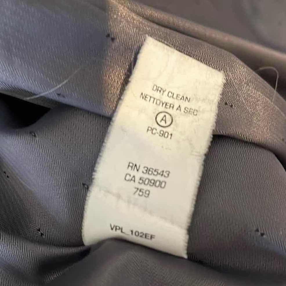 Photo 1 of VAN HEUSEN STUDIO BLACK FINE PIN STRIPE SUIT SPORT JACKET MENS LG