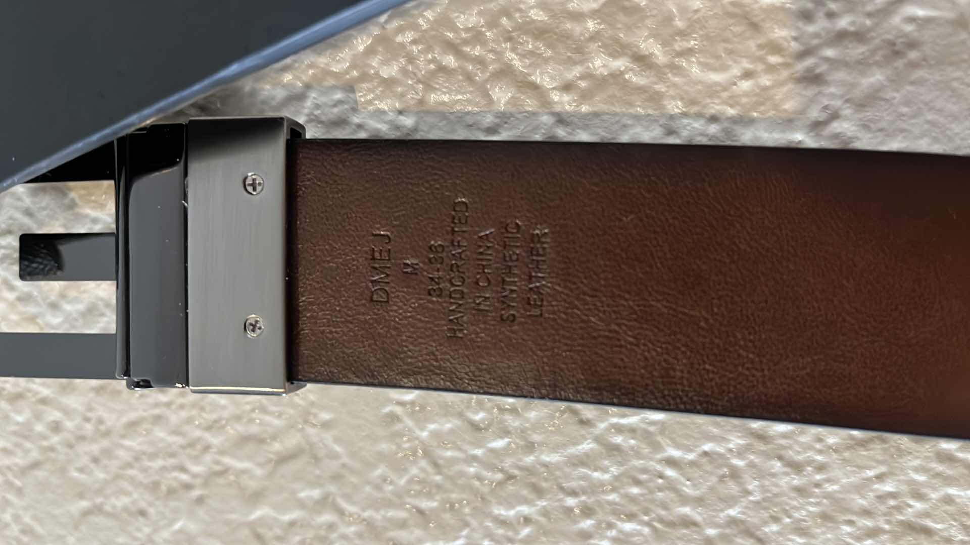 Photo 1 of GUESS BLACK BELTS (2) MENS 34-38