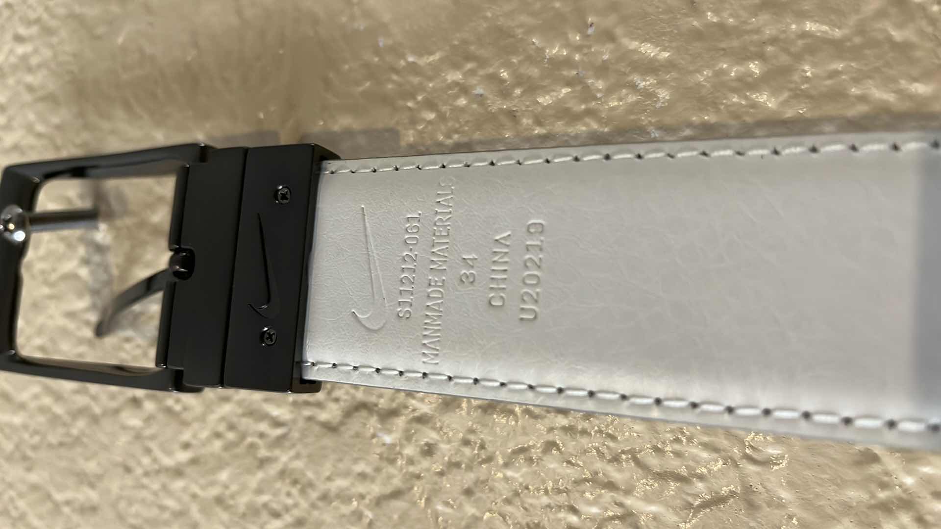 Photo 1 of LEVIS SF BLACK BELT MENS 34-36 & NIKE REVERSIBLE GRAY/WHITE BELT MENS 34