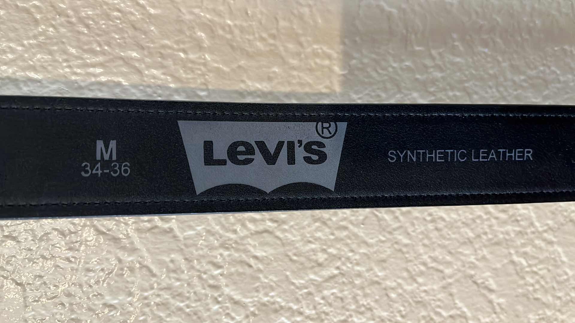 Photo 1 of LEVIS SF BLACK BELT MENS 34-36 & NIKE REVERSIBLE GRAY/WHITE BELT MENS 34