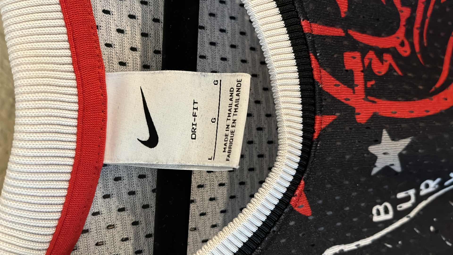 Photo 1 of NIKE BURY ME IN MY LOWS BASKETBALL JERSEY TANK TOP MENS LG