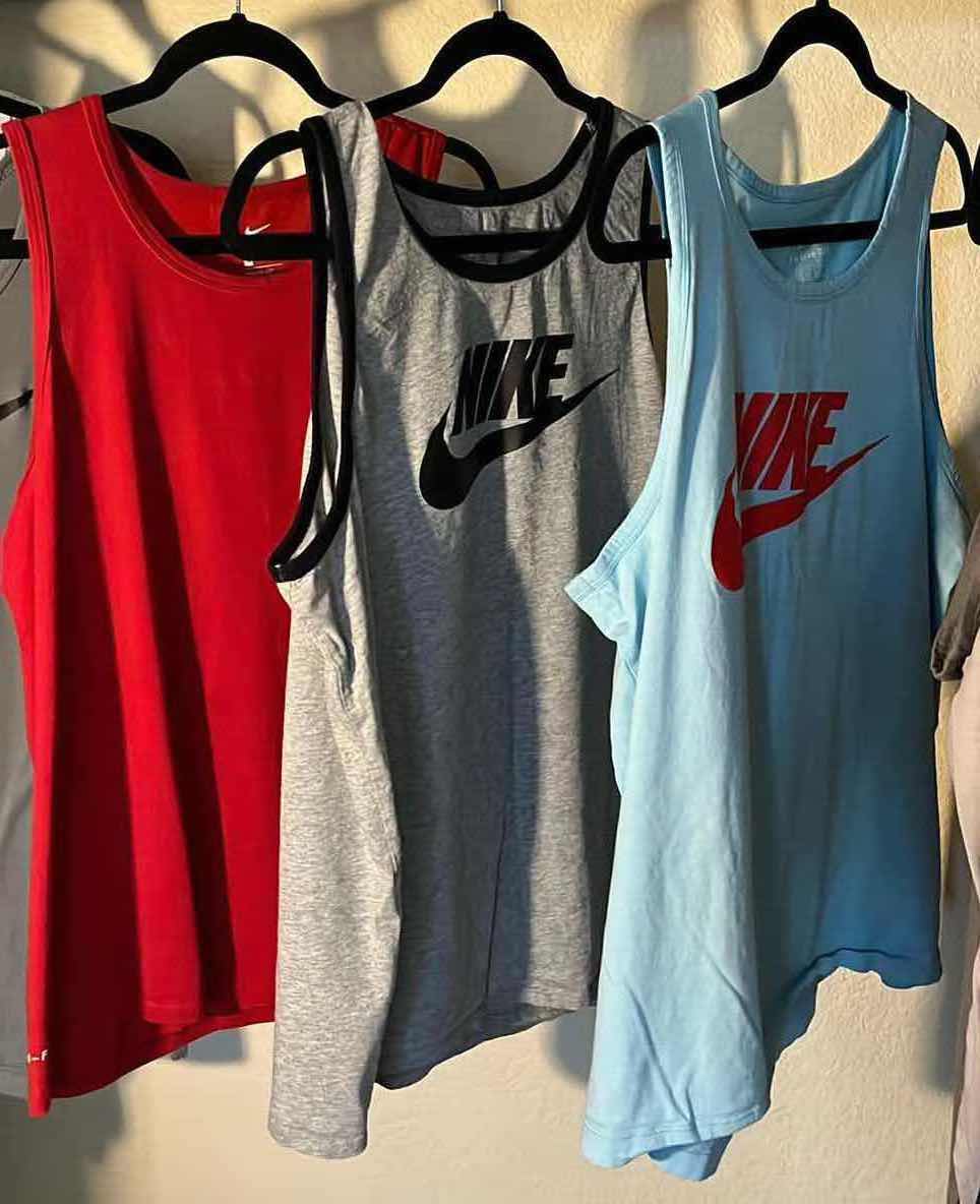 Photo 1 of NIKE SPORT TANK TOPS MENS M-LG (9)