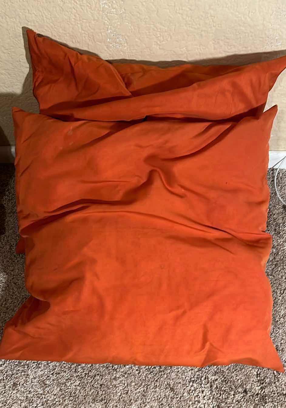 Photo 1 of ORANGE THROW PILLOWS (5)