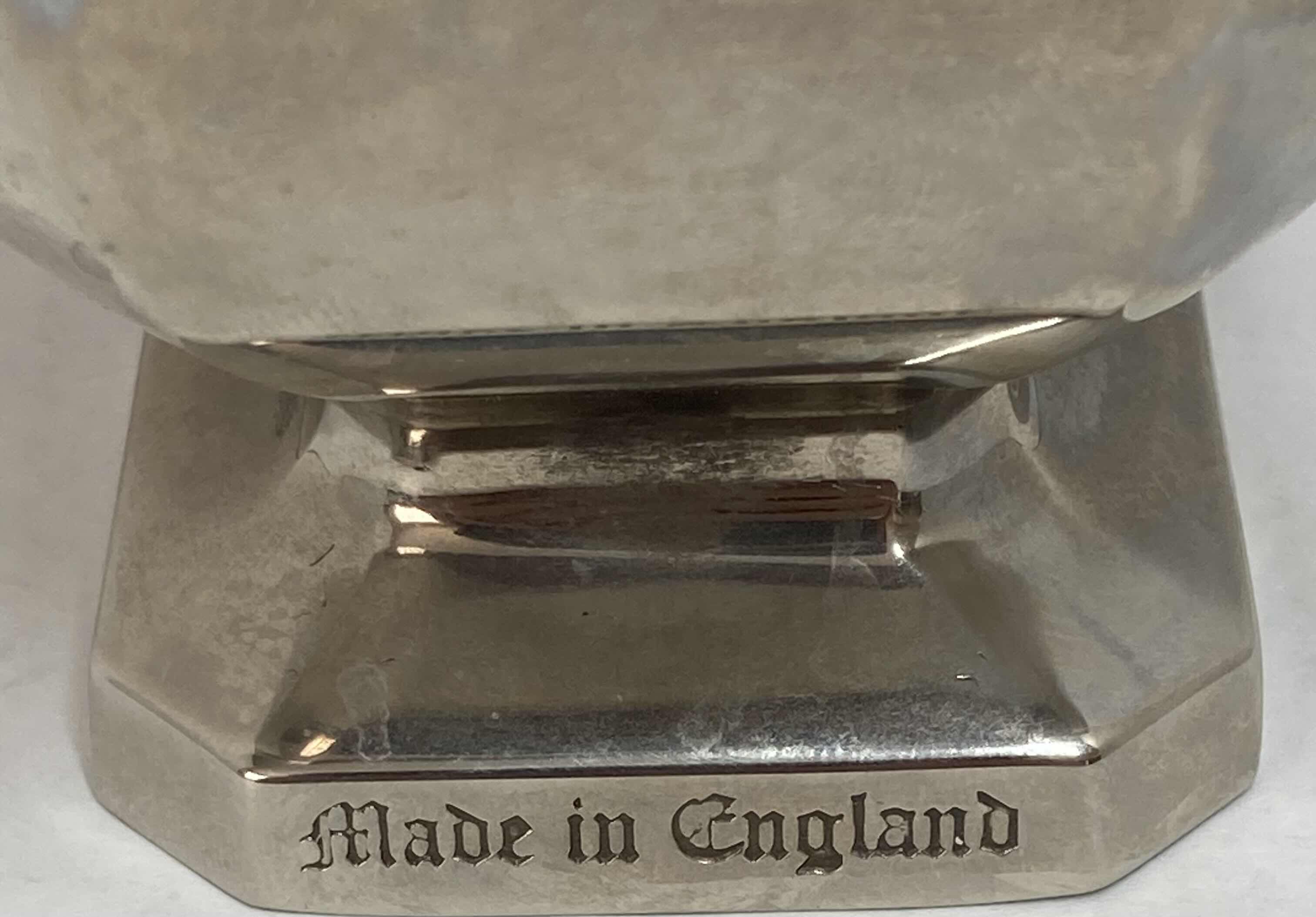 Photo 1 of ANTIQUE ENGLISH SILVER PLATED SUGAR CASTOR SHAKER MUFFINEER