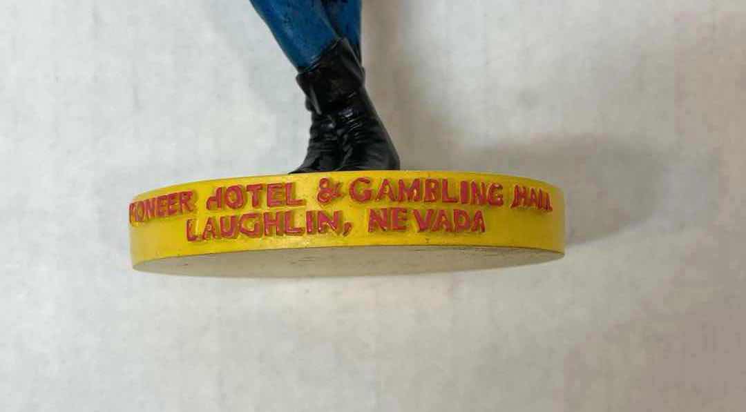 Photo 1 of VINTAGE PIONEER HOTEL & GAMBLING HALL VIC VEGA BOBBLEHEAD H7”