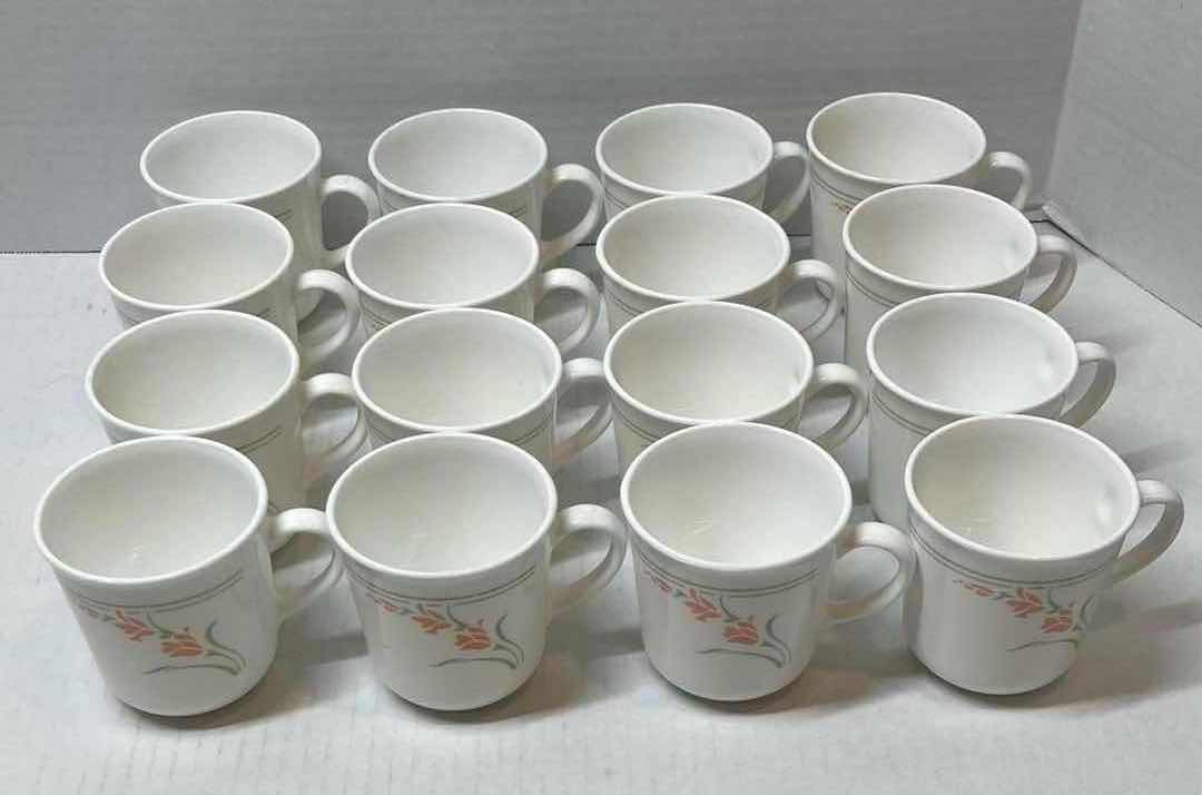 Photo 1 of CORELLE BY CORNING PEACH GARLAND DINNERWARE 78PC SET
