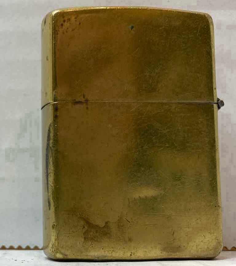 Photo 1 of ZIPPO CAMEL GOLD FINISH LIGHTER 1992