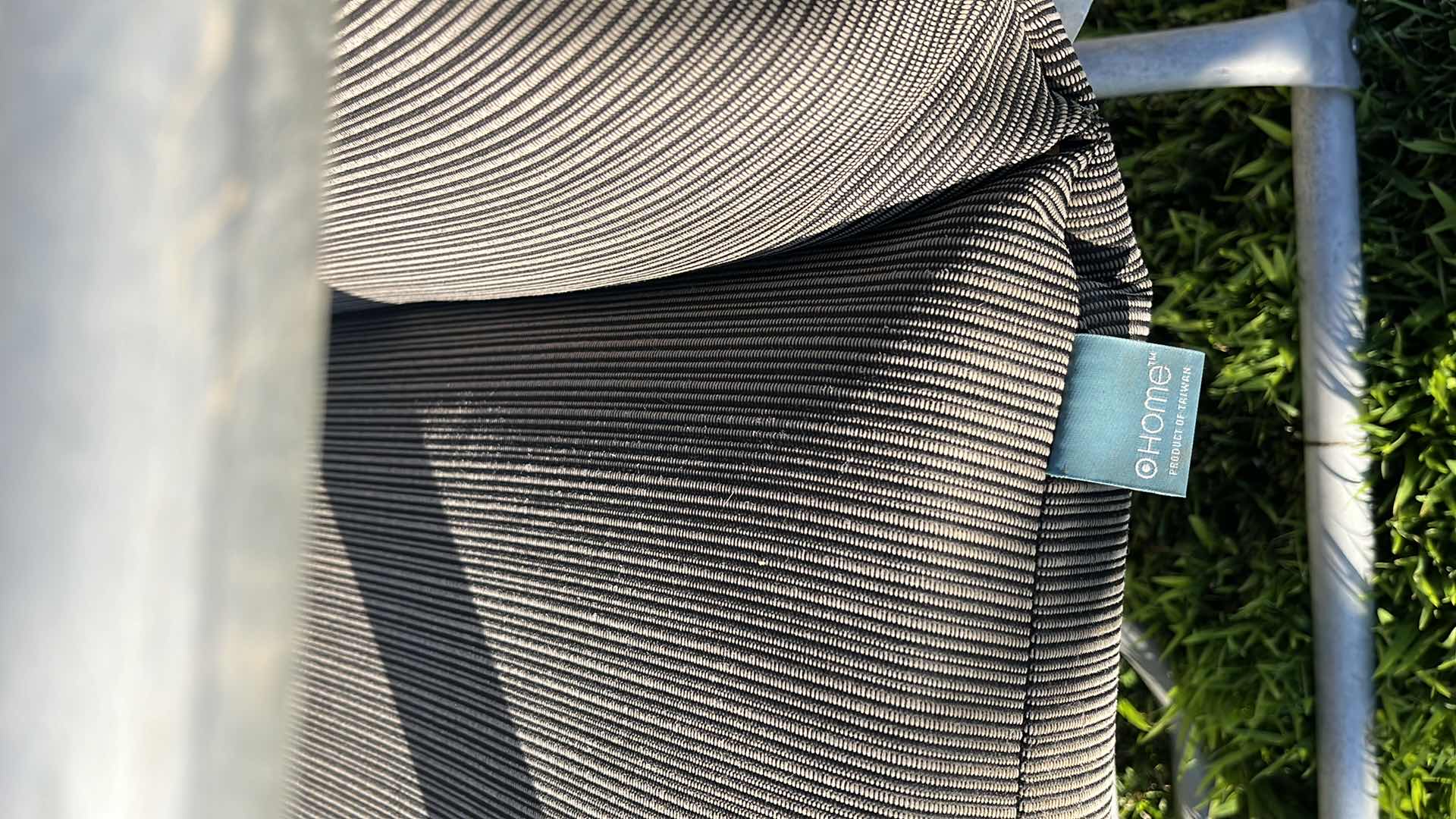 Photo 1 of TARGET HOME ROCKING ALUMINUM FRAME PATIO BENCH W 2 THROW PILLOWS 68.5” X 35” H33”