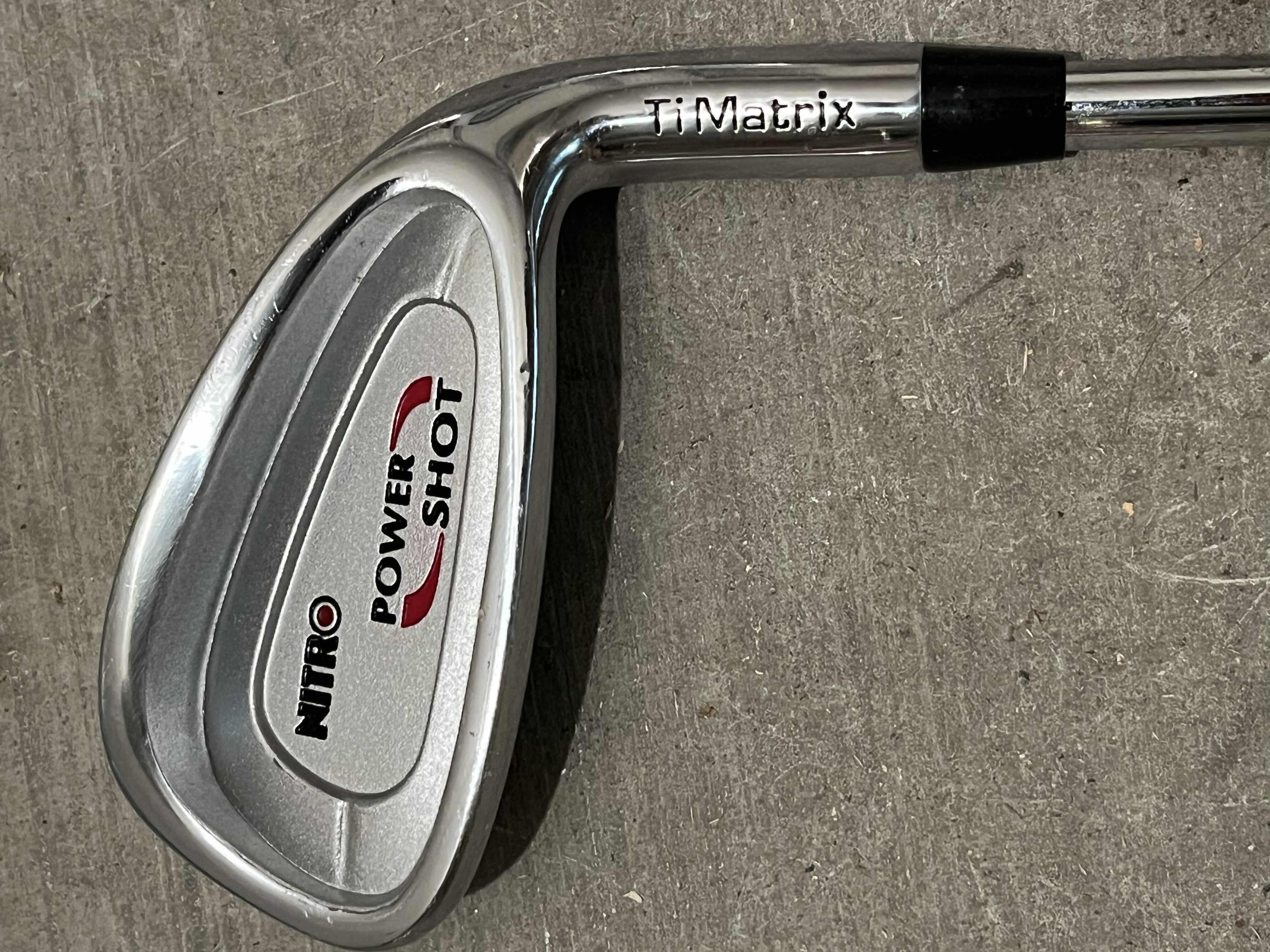 Photo 1 of NITRO POWER SHOT TITANIUM MATRIX GOLF CLUBS 6,7,8,9 (4)