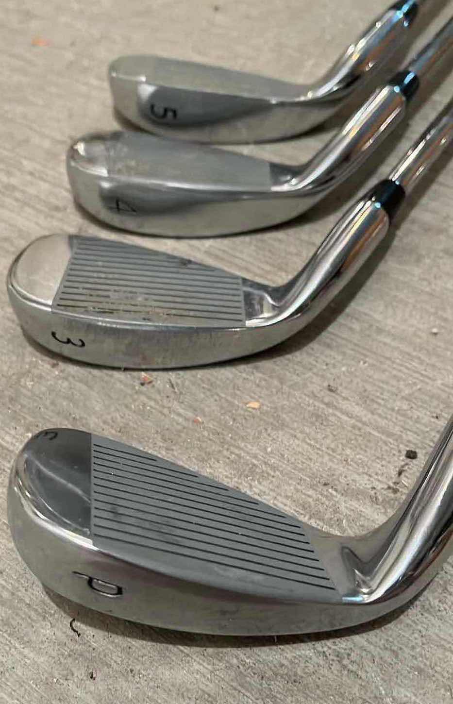 Photo 1 of NITRO POWER SHOT TITANIUM MATRIX GOLF CLUBS P,3,4,5 (4)